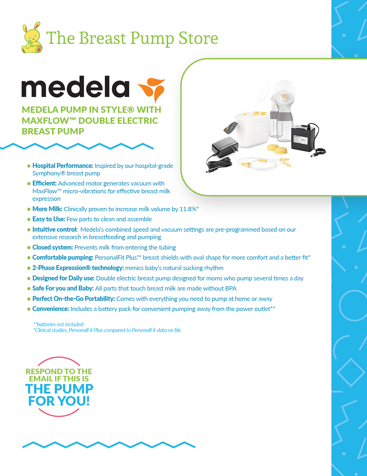 Medela Breast Pumps - Qualify For Your Free Breast Pump Today