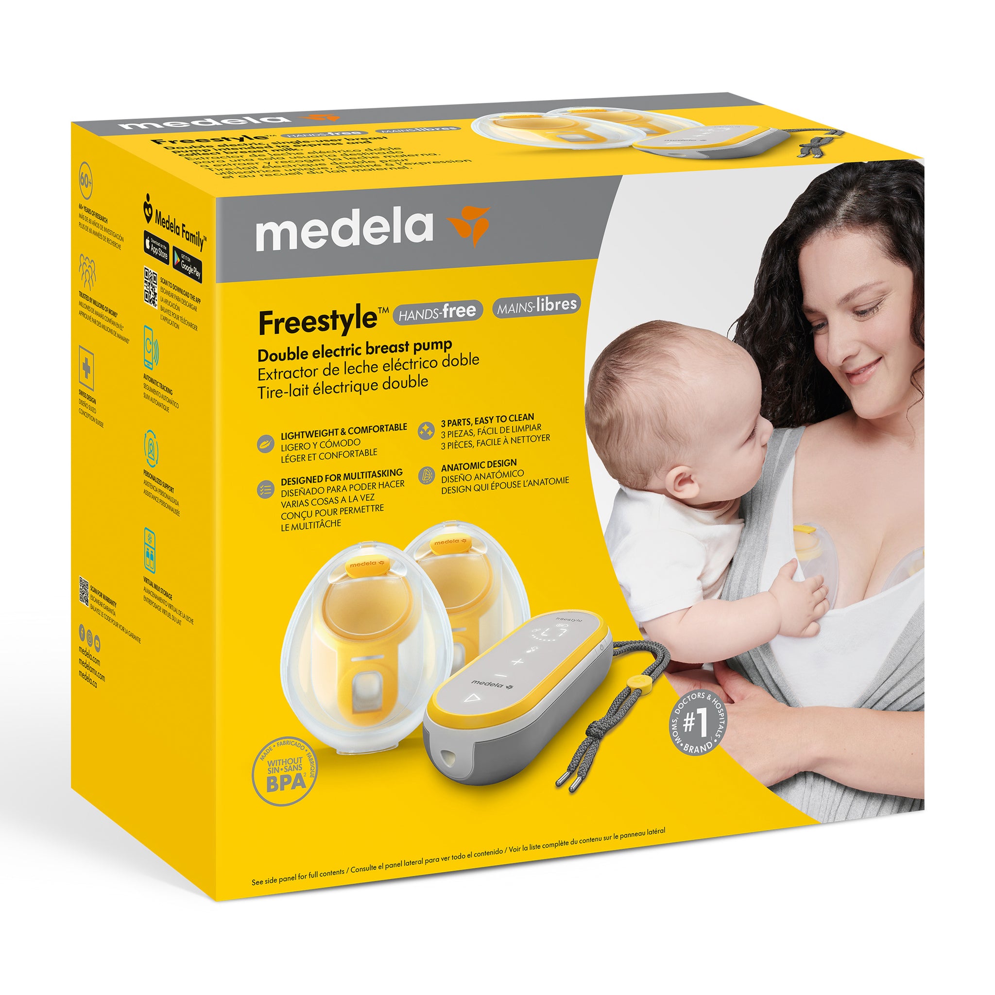 Medela Freestyle Hands-Free Electric Breast Pump (ML101044164) for