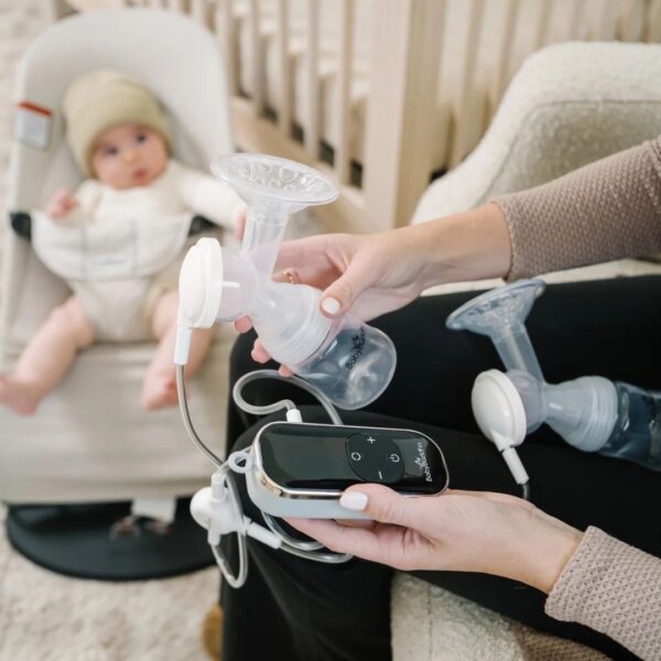 Electric breast pump.