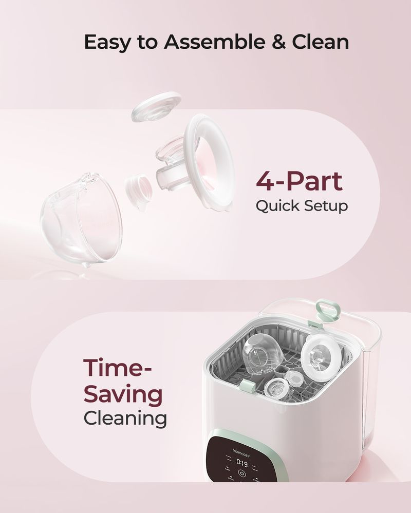 Momcozy Wearable Breast Pump – S12 Pro Quick - Image 7